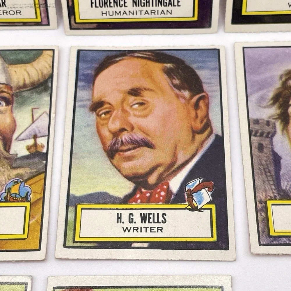 Vintage Topps LOOK N‎ SEE Collectible Trading Cards LOT of 10